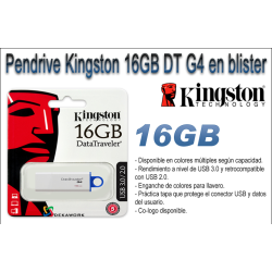 Pendrive Kingston 16GB DT G4