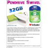 Pendrive Verbatim 32gb Swivel