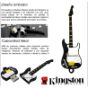 Pendrive Kingston 8GB GUITAR KE-U558G