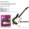 Pendrive Kingston 8GB GUITAR KE-U558G