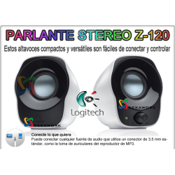 Parlantes Logitech Z120