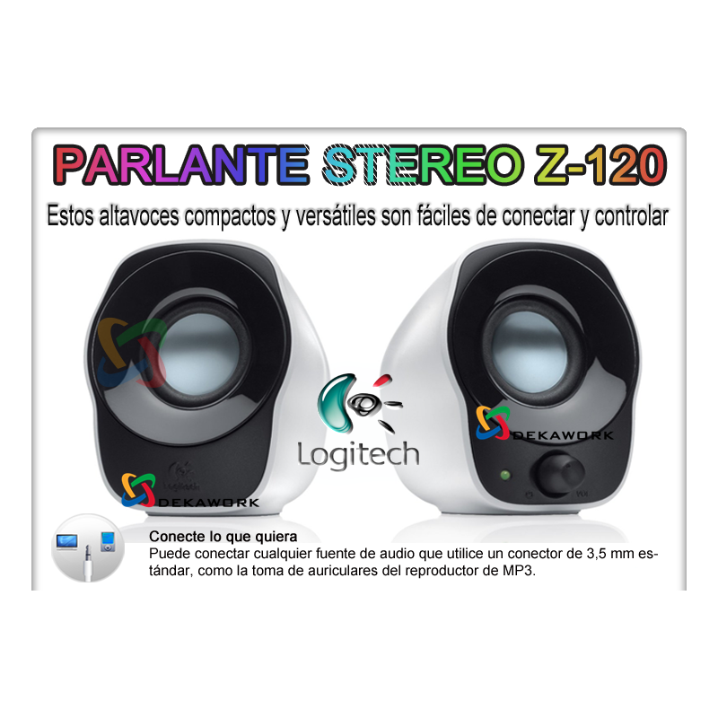 Parlantes Logitech Z120