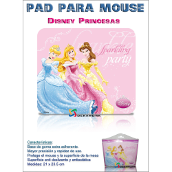 Pad Disney princesas DSY-MP013