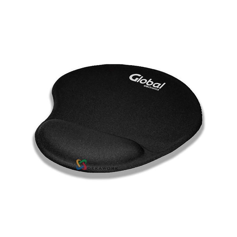 Mouse Pad con Soporte de Mano Color Negro