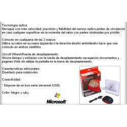 Mouse Microsoft notebook optical (Edicion especial)