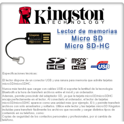 Lector de memorias Kingston fcr-mrg2