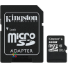 Memoria micro SDHC-I Kingston 16GB clase 10