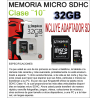 Memoria micro SDHC Kingston 32GB clase 10