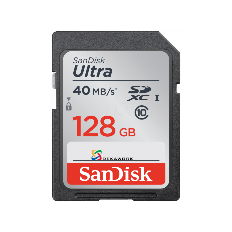 Memoria SDXC Sandisk 128GB clase 10