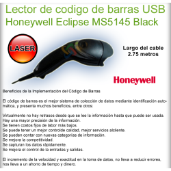 Lector de codigo de barras honeywell MS5145