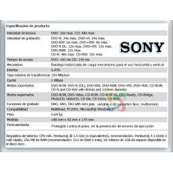 Lectograbadora Sony AD-7280S