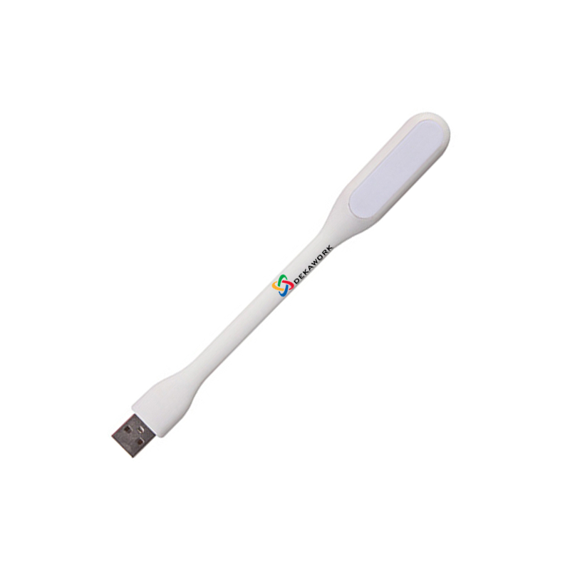 Luz Led Lampara Linterna Flexible Usb blanco