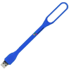 LUZ LED LAMPARA LINTERNA FLEXIBLE USB AZUL