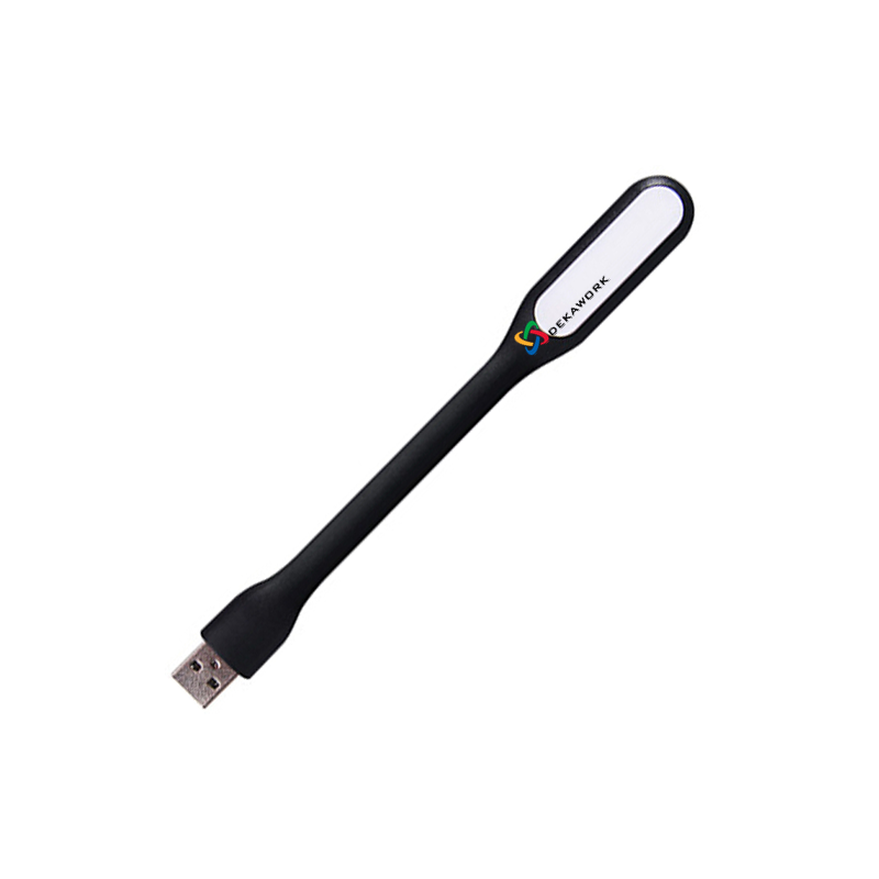 LUZ LED LAMPARA LINTERNA FLEXIBLE USB NEGRO