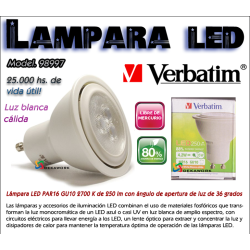 Dicroica Led Verbatim