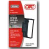 CINTA GTC PARA EPSON ERC-30 / 34 / 38 NEGRO