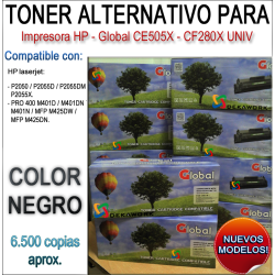 Toner Alternativo Global CE505X - CF280X UNIV