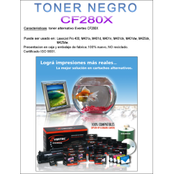 Toner Alternativo Evertec CF280X NEGRO