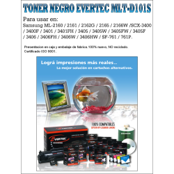 Toner Alternativo Evertec MLT-D101S