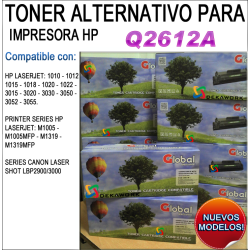 Toner Alternativo Global Q2612A