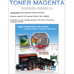 Toner Alternativo Evertec CC533A M - MAGENTA