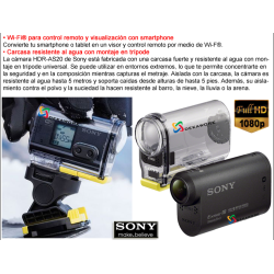 Camara Digital Acuatica HDR-AS20