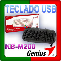 Teclado Genius KB-M200 usb