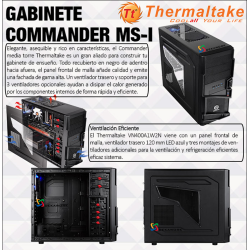 Gabinete Thermaltake Commander VN400A1W2N