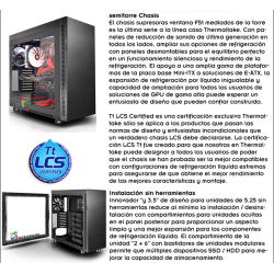 Gabinete Thermaltake Suppressor CA-1E1-00M1WN-00