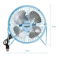 Ventilador NISUTA NSFANUC USB metalico