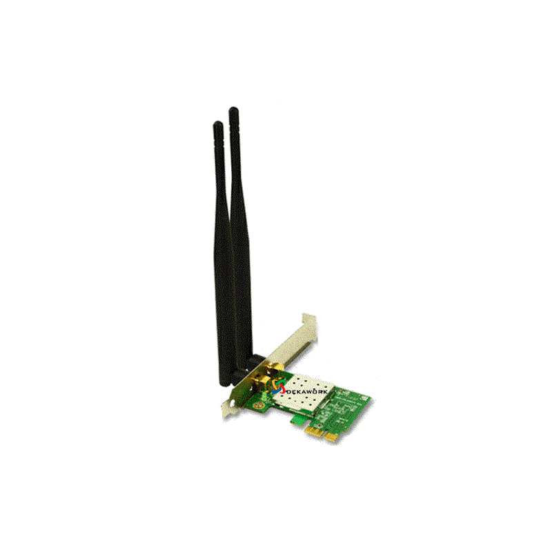 Placa de red Encore pci-e N300 2 antenas 5dbi