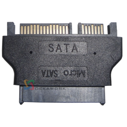 Adaptador micro SATA a SATA...