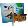 Placa Nisuta Pci 2 Sata + 1 Ide Chip Via6421a