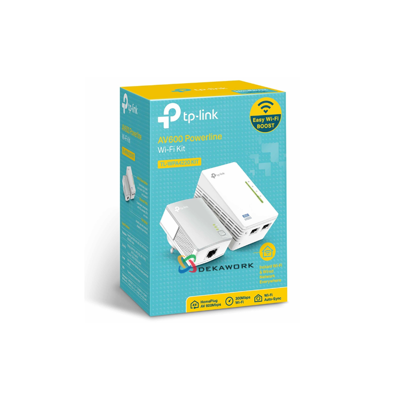 Kit Extensor Powerline WiFi AV500 a 300 Mbps