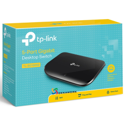 Switch Tp-link con 5 puertos Gigabit TL-SG1005D TP-LINK