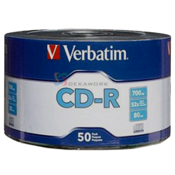 CD-R Verbatim 52X - 50...