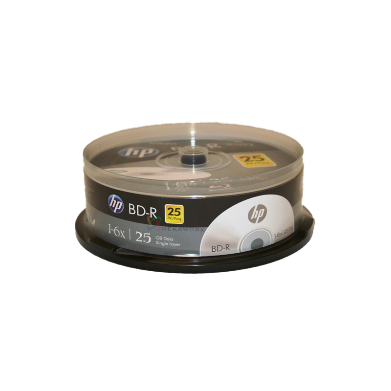 Bd-r HP Printable 25gb 1-6x 25 Unidades