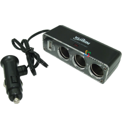 Cargador 12V/24V a USB 1...