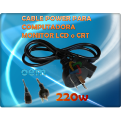 CABLE POWER TRES PATAS