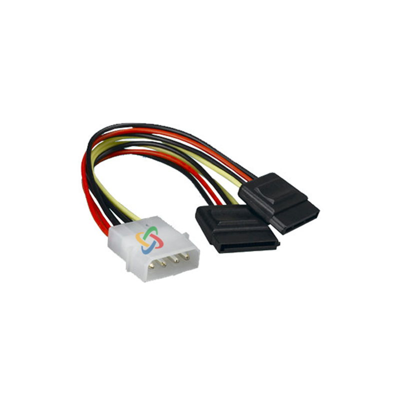 Cable S-SATA power doble oem