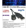 Cable USB 2.0 a micro USB Nisuta SN-CAMICROUS