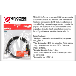 Cable HDMI-HDMI Encore Enca-hc