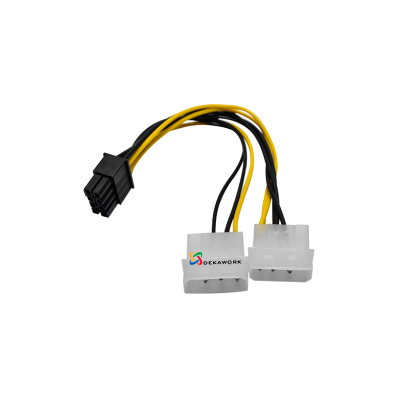 Adaptador de 8 pines a 2 molex para placas VGA NSAD824V