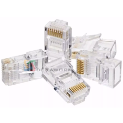 Fichas Rj45 CAT 5e x 100...