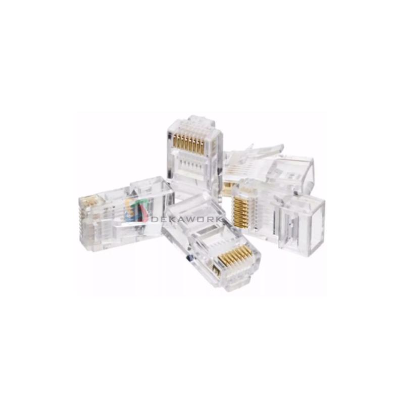 Fichas Rj45 CAT 5e x 100 unidades