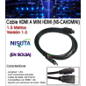 CABLE HDMI a MINI HDMI Nisuta NS-CAHDMINI