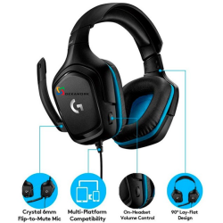 Auricular Logitech G432