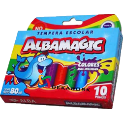 Temperas Albamagic - Set x...