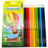 Lapices de colores x 12 unidades GreenCastle