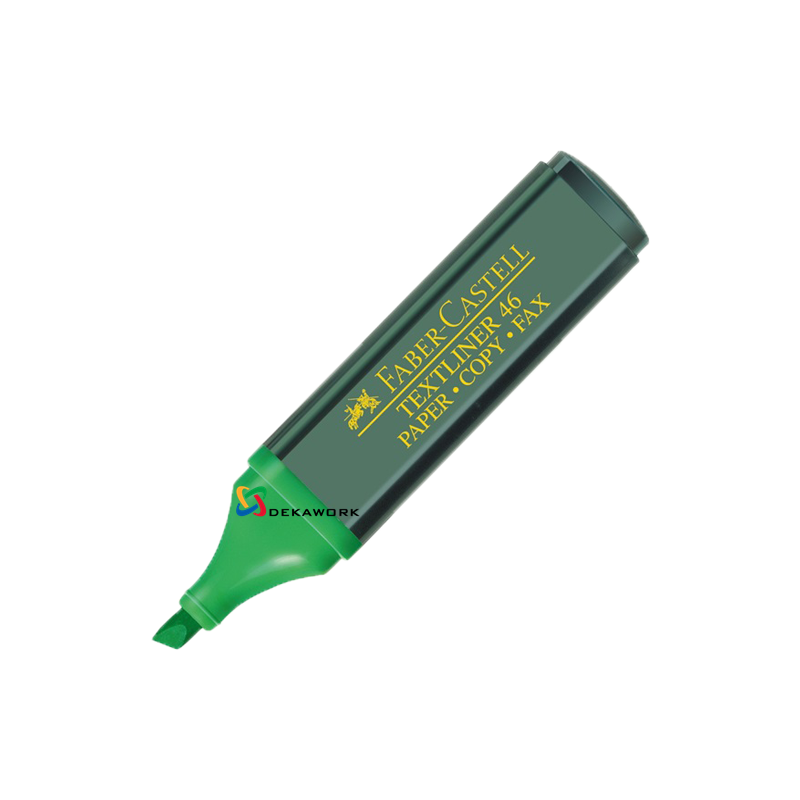 Marcador resaltador Textliner 46 verde